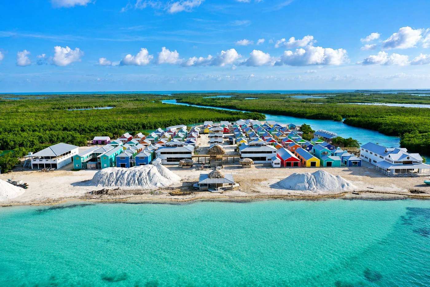 Isabella Caye resort island in Belize