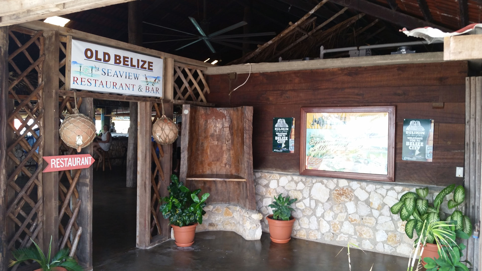 Caribbean waters of Belize