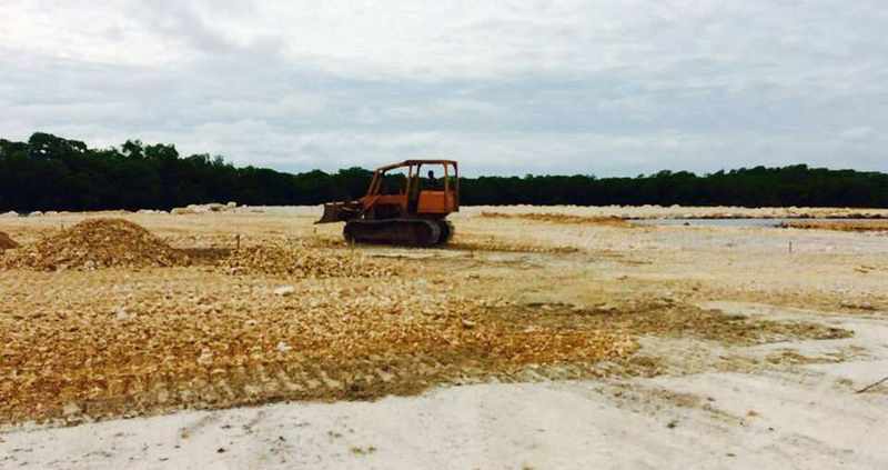 Grading the Marina