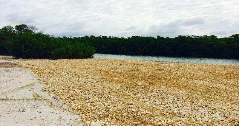 Graded Marina Area