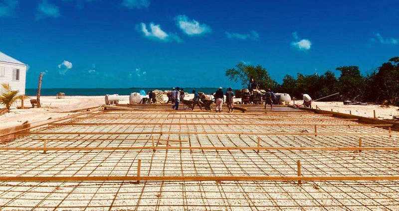 Pouring the Court