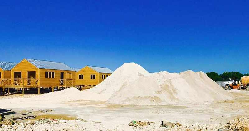 Finish Sand Material