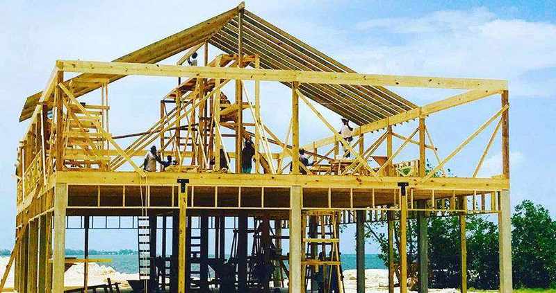 Roof Structure 40' High