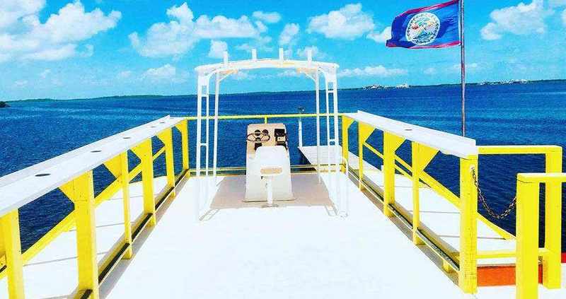 Top of Party Barge